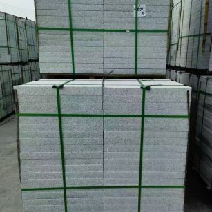 南阳 芝麻白火烧，园林广场市政工程地铺石，1.8~5.0厚均有现货