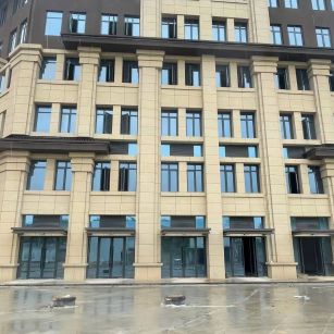 南阳 黄金麻花岗岩荔枝面小区外墙干挂