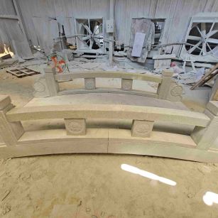 南阳 芝麻灰花岗岩异形加工-拱桥，石桥