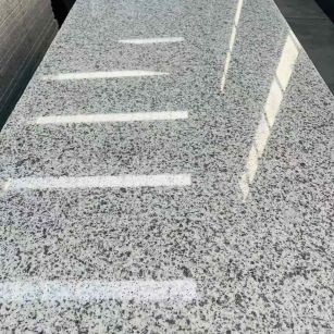 南阳 白麻花岗岩光面毛板