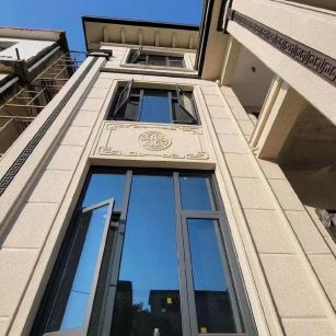 南阳 黄金麻荔枝面别墅外墙干挂效果展示