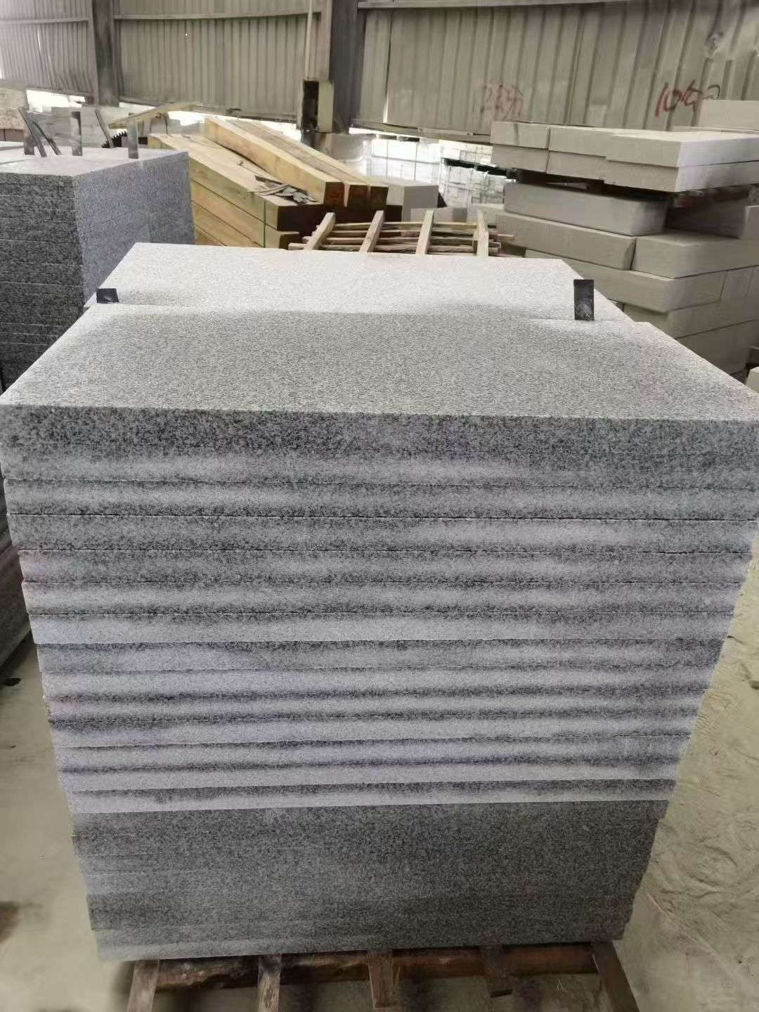 南阳 芝麻白5公分火烧地铺成品，900*400，规格可定制