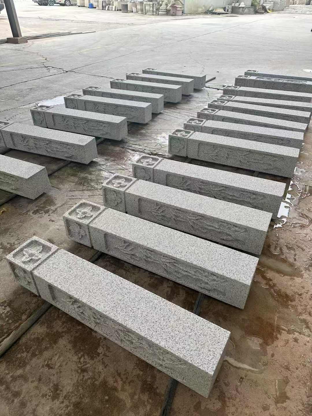 南阳 白麻方柱雕花防水