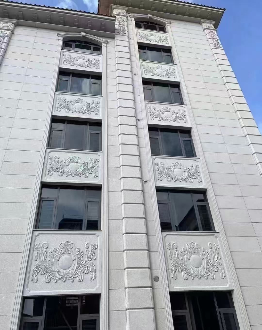 南阳 白麻荔枝面花岗岩别墅外墙干挂