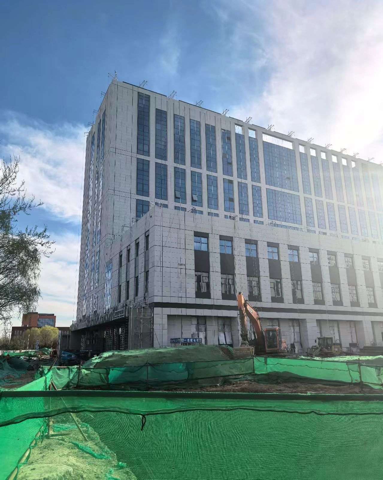 南阳 白麻花岗岩石材外墙干挂